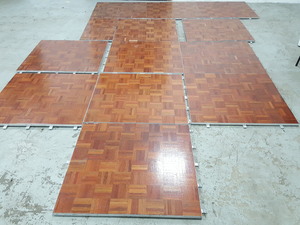 Thumbnail image of Portable Flormakers Dance Floor Tiles With Edges