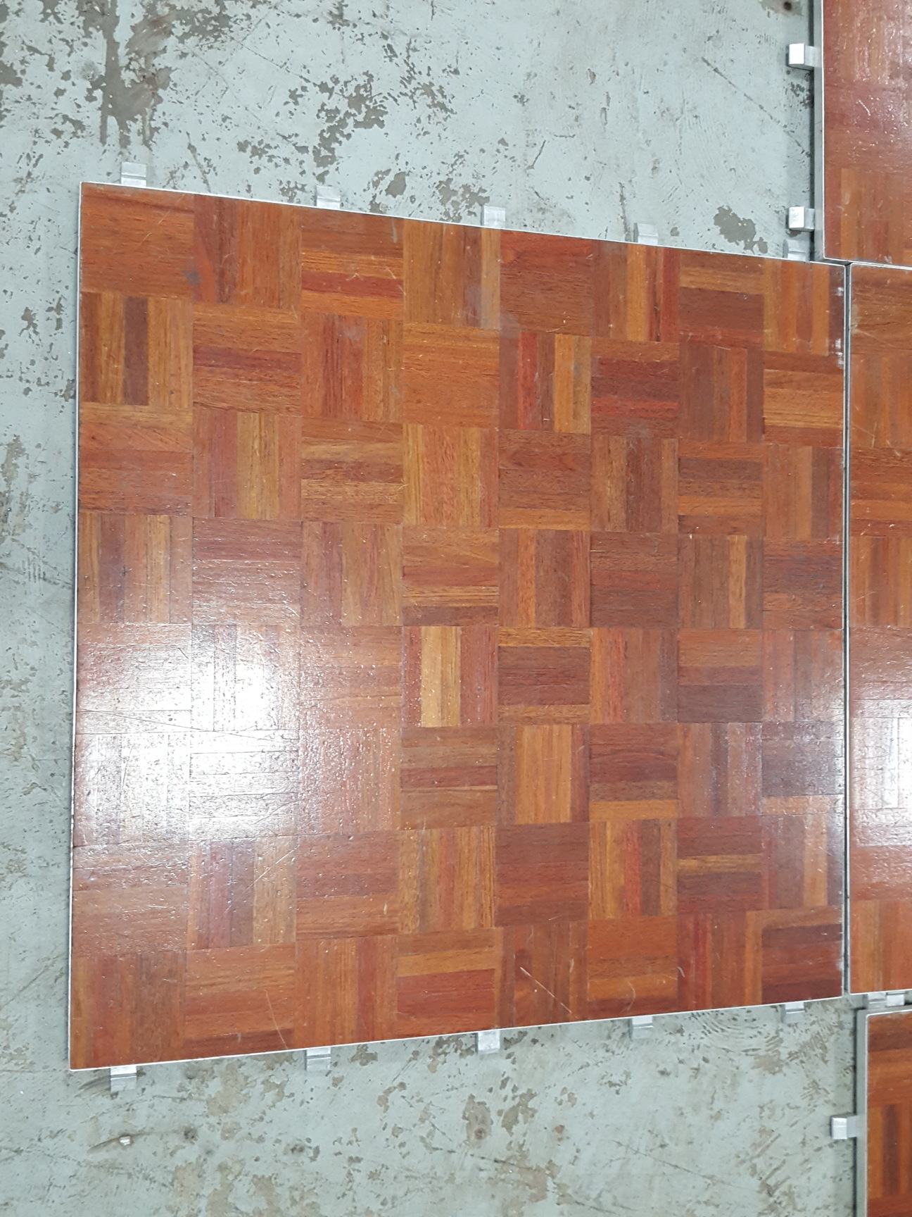 Image of Portable Flormakers Dance Floor Tiles With Edges