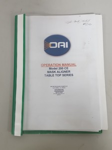 Thumbnail image of OAI Hybralign Series 200 Mask Aligner Fiber-Lite DC-950 