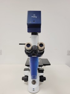Thumbnail image of CETI Microscope Jenoptik ProgRes CF + 5 Objectives Pln PH 40x/0.60, 20x/0.40 Lab