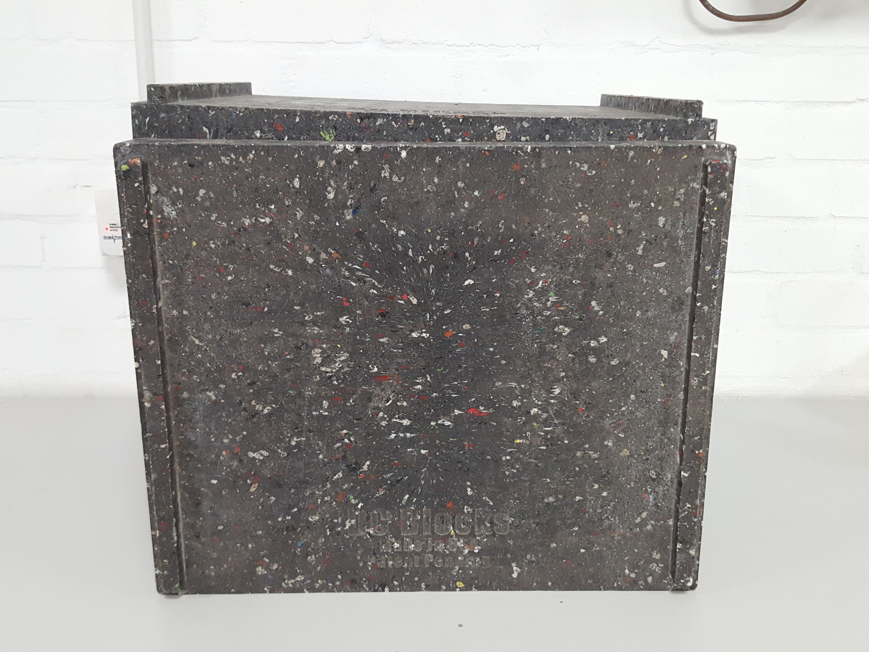 Lot of 9 Weightlifting Stackable DC Blocks Gym