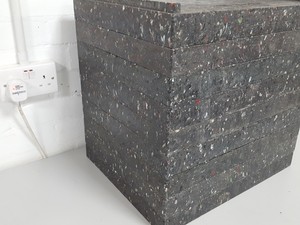 Thumbnail image of Lot of 9 Weightlifting Stackable DC Blocks Gym 