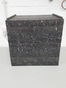 Thumbnail image of Lot of 9 Weightlifting Stackable DC Blocks Gym 