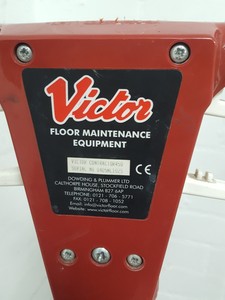 Thumbnail image of 2x Dowding & Plummer Victor Contractor 450 High Speed Floor Polisher Scrubber