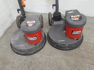 Thumbnail image of 2x Dowding & Plummer Victor Contractor 450 High Speed Floor Polisher Scrubber