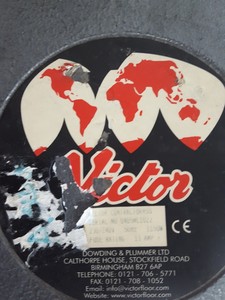 Thumbnail image of 2x Dowding & Plummer Victor Contractor 450 High Speed Floor Polisher Scrubber