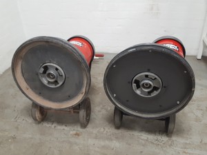 Thumbnail image of 2x Dowding & Plummer Victor Contractor 450 High Speed Floor Polisher Scrubber
