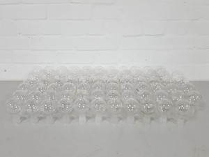 Thumbnail image of Lot of 100x 100mL Round-Bottomed Round Bottom Flasks Lab Glassware