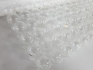 Thumbnail image of Lot of 100x 100mL Round-Bottomed Round Bottom Flasks Lab Glassware