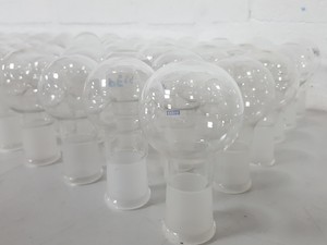 Thumbnail image of Lot of 79x 50ml Round-Bottomed Round Bottom Flasks Lab Glassware