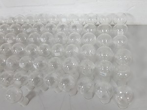 Thumbnail image of Lot of 79x 50ml Round-Bottomed Round Bottom Flasks Lab Glassware