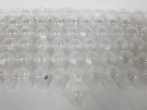 Thumbnail image of Lot of 79x 50ml Round-Bottomed Round Bottom Flasks Lab Glassware