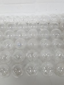 Thumbnail image of Lot of 72x 150mL Round-Bottomed Round Bottom Flasks Lab Glassware