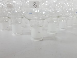 Thumbnail image of Lot of 72x 150mL Round-Bottomed Round Bottom Flasks Lab Glassware