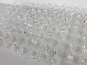 Thumbnail image of Lot of 104 Round-Bottom Round Bottom Flasks Lab Glassware Jointed Quickfit 50mL