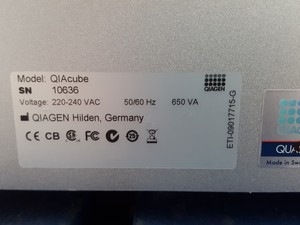 Thumbnail image of Qiagen QIAcube Automated DNA / RNA Purification Robot Lab