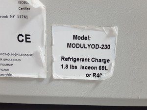 Thumbnail image of Thermo Savant Modulyo Benchtop Freeze Dryer MODULYOD-230 Lab Vacuum