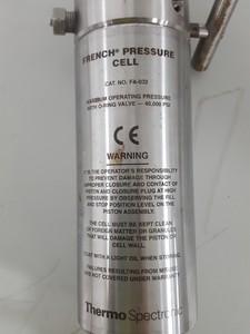 Thumbnail image of Thermo Spectronic French Pressure Cell Press FA-078 Lab