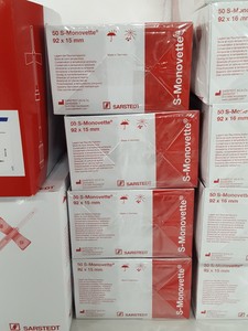 Thumbnail image of Lot of Sarstedt 50 S-Monovette Vacupuncture Butterfly Needles Lab