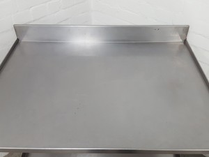 Thumbnail image of Stainless Steel Catering Bench Worktop 91.5cm long x 66cm deep x 84.2cm high