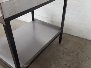 Thumbnail image of Stainless Steel Catering Bench Worktop 91.5cm long x 66cm deep x 84.2cm high