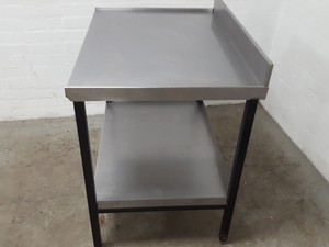 Thumbnail image of Stainless Steel Catering Bench Worktop 91.5cm long x 66cm deep x 84.2cm high