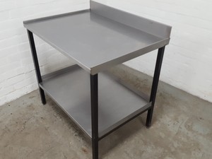 Thumbnail image of Stainless Steel Catering Bench Worktop 91.5cm long x 66cm deep x 84.2cm high