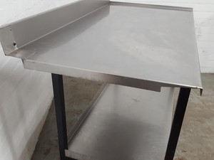 Thumbnail image of Double Rack Stainless Steel Catering Table Worktop 122x66x86.5cm 