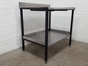 Thumbnail image of Stainless Steel Table Double Rack Worktop Commercial Catering 91.5x66x87cm