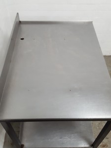 Thumbnail image of Stainless Steel Table Double Rack Worktop Commercial Catering 91.5x66x87cm