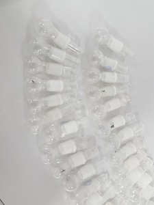 Thumbnail image of 46x SGL Mini Round Flasks With Stoppers Lab Glassware