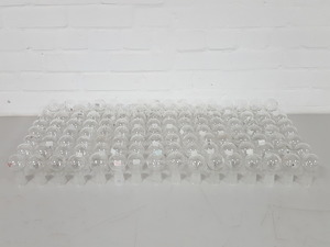 Thumbnail image of 128x 50ml Round Bottomed Flasks Lab Glassware Joined Glass