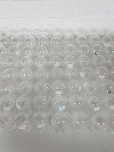 Thumbnail image of 128x 50ml Round Bottomed Flasks Lab Glassware Joined Glass