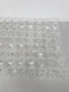 Thumbnail image of 128x 50ml Round Bottomed Flasks Lab Glassware Joined Glass
