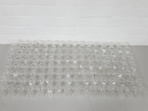 Thumbnail image of 128x 50ml Round Bottomed Flasks Lab Glassware Joined Glass