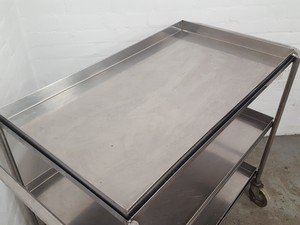 Thumbnail image of 3-Tier Stainless Steel Commercial Catering Trolley