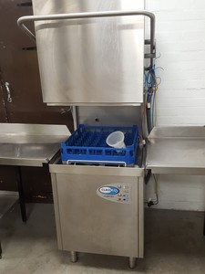 Thumbnail image of ClassEQ Hydro 857 Pass Through Commercial Dishwasher + 2 Tables & Baskets