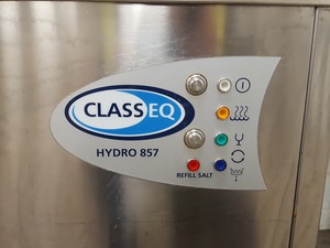Thumbnail image of ClassEQ Hydro 857 Pass Through Commercial Dishwasher + 2 Tables & Baskets