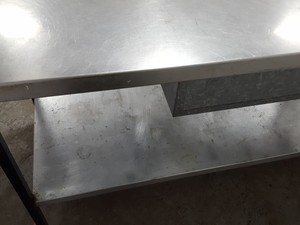 Thumbnail image of Stainless Steel Table Double Rack Worktop Commercial Catering 180x70x88.5cm