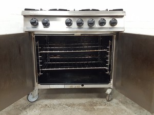 Thumbnail image of Moorwood Vulcan MV3RGP90 Gas Range Commercial Kitchen Stove