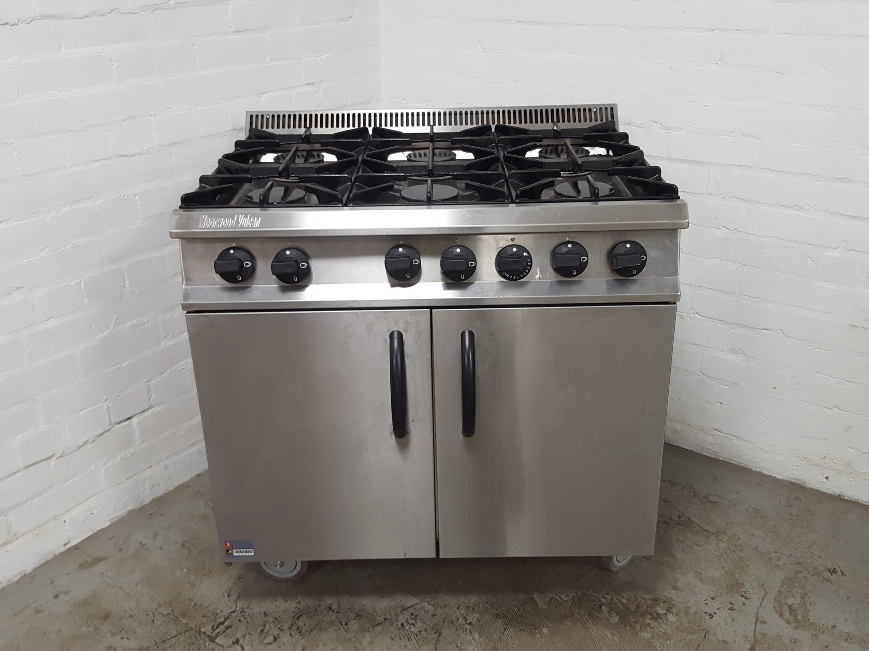 Image of Moorwood Vulcan MV3 MV3RGP90 Series Gas Range Commercial Kitchen Stove