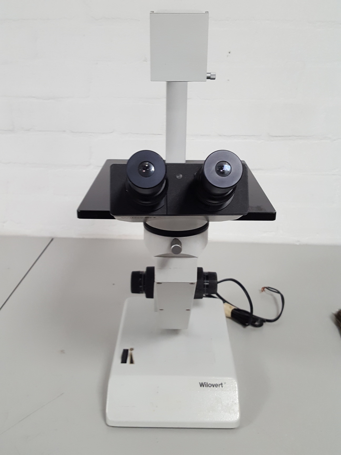 Will Wetzlar Wilovert Inverted Microscope + 3 Objectives Wetzlar 160