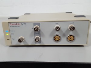 Thumbnail image of AD Instruments ML820 PowerLab 2/20 With ML132 BIO Amp 