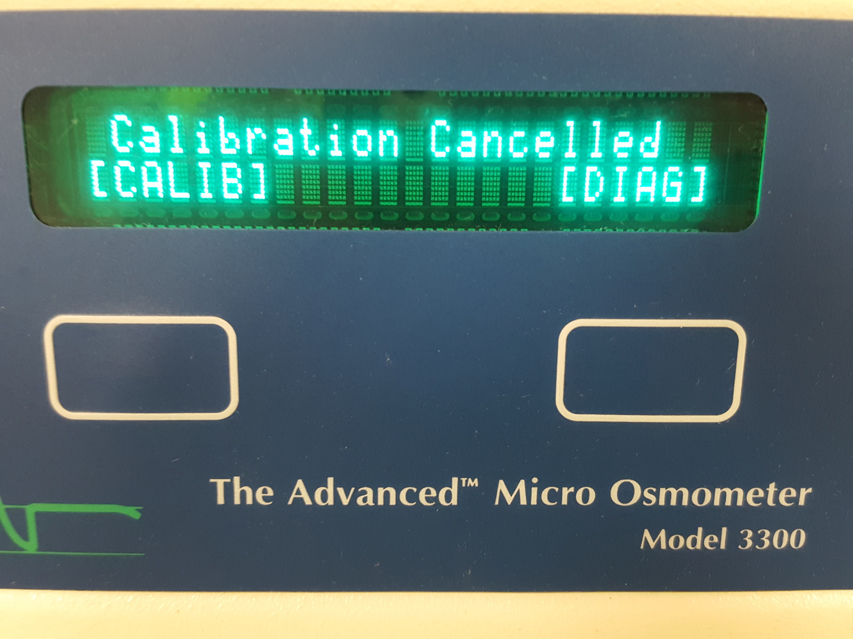 Advanced Instruments Model 3300 MicroOsmometer Lab