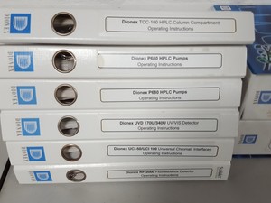 Thumbnail image of Dionex RF 2000 Fluorescence Detector P680 HPLC Pump WPS-3000 Ultimate, UVD 340S