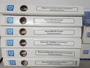 Thumbnail image of Dionex RF 2000 Fluorescence Detector P680 HPLC Pump WPS-3000 Ultimate, UVD 340S