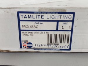 Thumbnail image of 5x LED Lighting Panels GlacialLight GL-PL0606, Tamlite RECD Excel, Venture PNL03