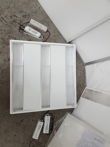 Thumbnail image of 5x LED Lighting Panels GlacialLight GL-PL0606, Tamlite RECD Excel, Venture PNL03