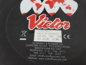 Thumbnail image of Victor Pro 15 High Speed Buffing Floor Scrubbing Machine