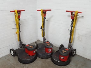 Thumbnail image of 3x Victor Europa 450 Super High Speed Floor Scrubber Polisher